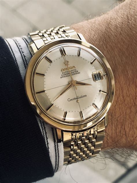 men omega constellation watch|Omega Constellation vintage men's.